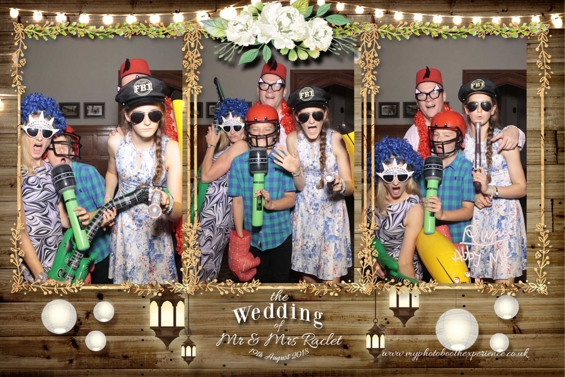 Mr & Mrs Raclet | View more photos from the event at gallery.myphotoboothexperience.co.uk/u/MyPhotoBoothExperienceLtd/Mr-Mrs-Raclet